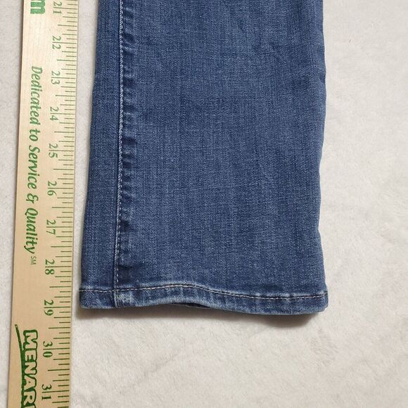 Levis Classic Straight Women's Jeans Tag Size 6 (28x30) Mid Rise Blue Denim - Picture 12 of 12